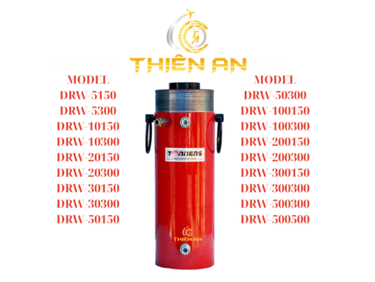 kich thuy luc 2 chieu 200 tan 150mm tonners drw 200150