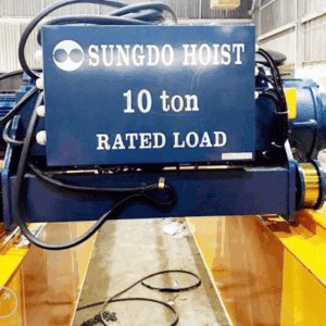Pa lăng SungDo dầm đôi 10 tấn tại Đà Nẵng