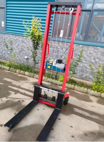 Xe Nâng Điện Tay Cao Càng V 2 Tấn x 3 Mét 5 Xe Nâng Điện Tay Cao Càng V 2 Tấn x 3 Mét