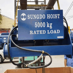 Pa lăng SungDo dầm đôi 5 tấn tại Đà Nẵng