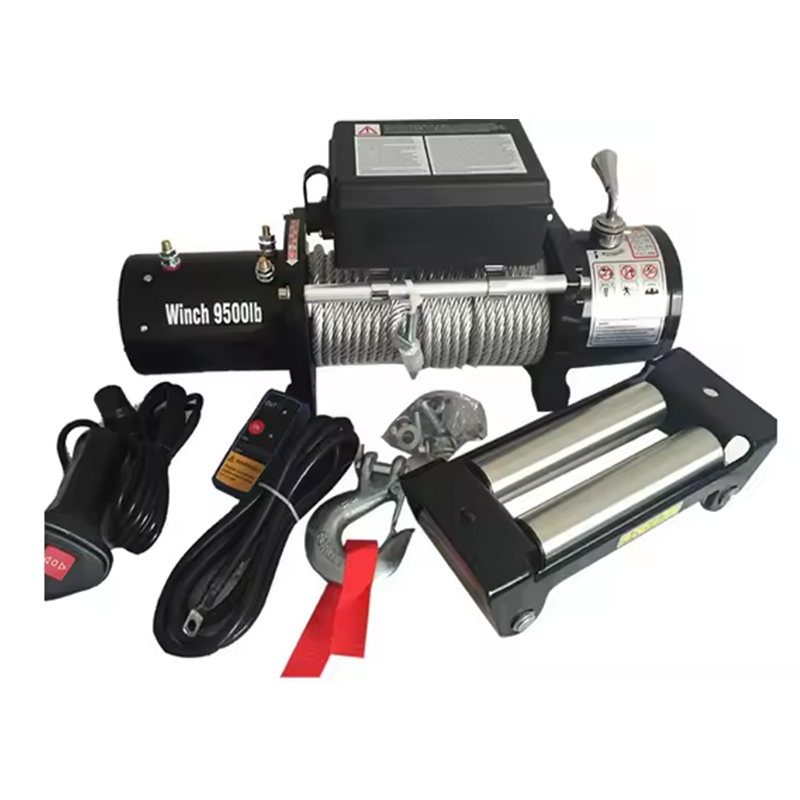Tời kéo xe ắc quy 12V 3000LBS 1 Tời kéo xe ắc quy 12V 4000LBS