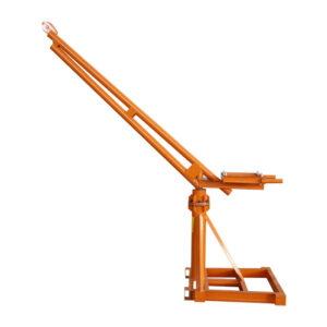 Khung cẩu xoay 360 độ 1000kg gắn tời điện