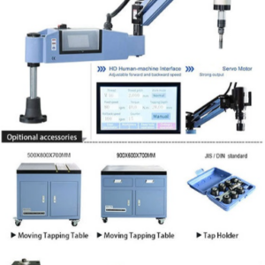 Máy taro cần điện M6-M36 cho xưởng cơ khí nặng 11 Máy taro cần điện quay 360 độ cho xưởng cơ khí