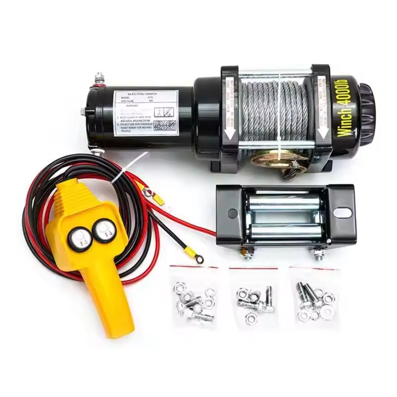 Tời kéo xe ắc quy 12V 3000LBS 3 Tời kéo xe ắc quy 12V 4000LBS