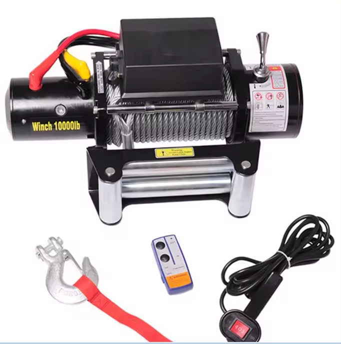 Tời kéo xe ắc quy 12V 3000LBS 4 Tời kéo xe ắc quy 12V 4000LBS