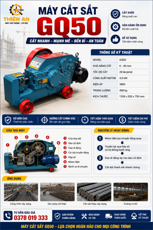 Máy cắt sắt GQ50 giá rẻ 6 may cat sat gq50 gia re