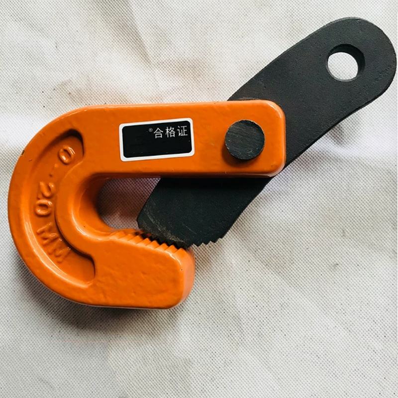 Móc cẩu chữ L 3.2T nâng hạ hàng hóa 1 Móc cẩu chữ L nâng hạ hàng hóa