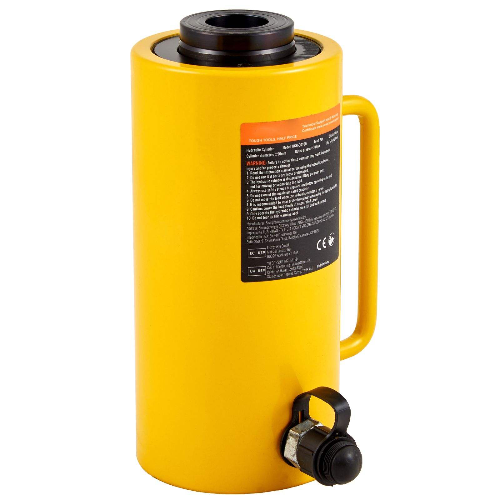 Kích thủy lực rỗng tâm | Đầy đủ tải trọng 20 tấn, 30 tấn, 50 tấn, 100 tấn, 150 tấn, 200 tấn 3 Kích thủy lực rỗng tâm