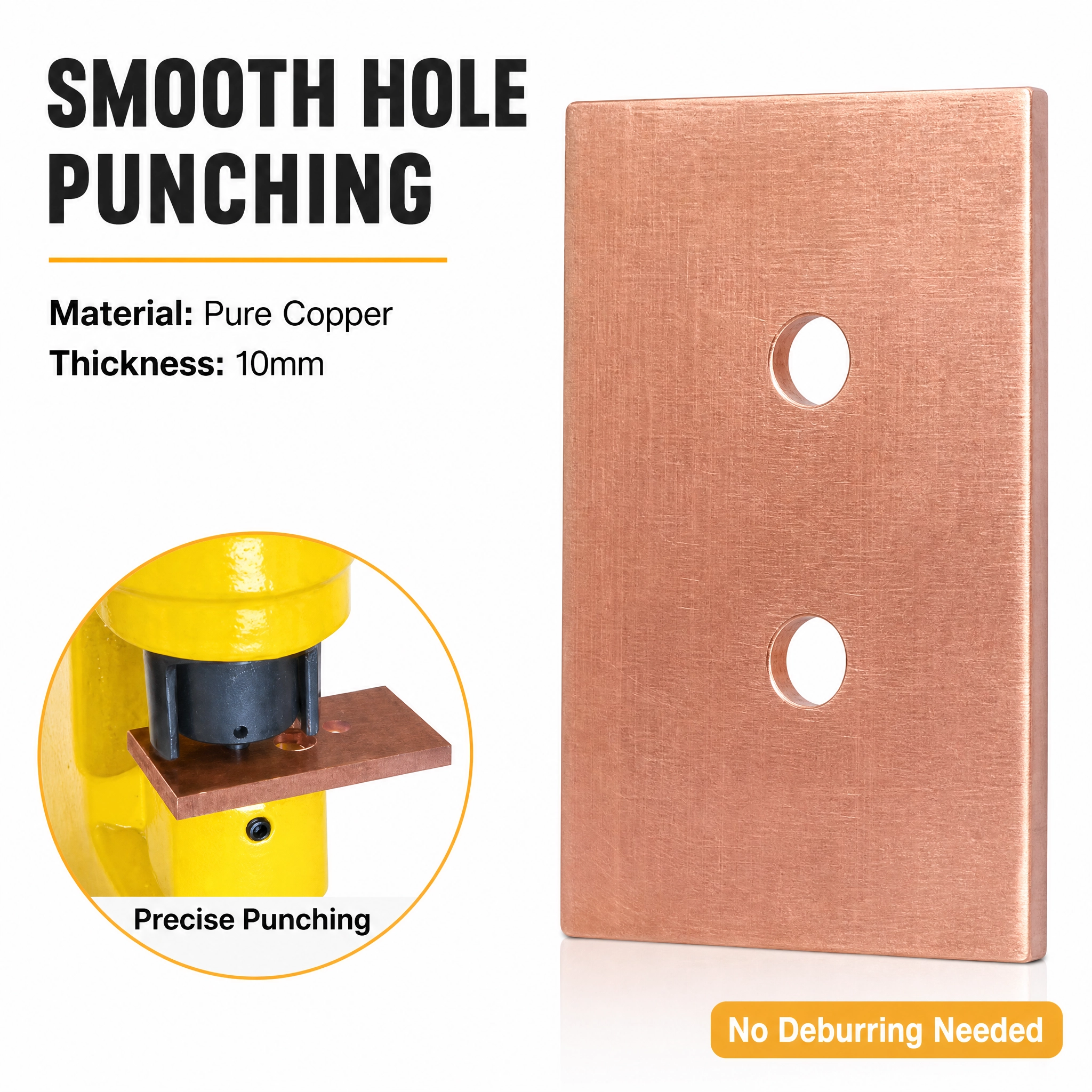 Máy đục lỗ thủy lực CH-70 – Máy đột lỗ thủy lực chuyên dụng cho thép tấm 4 Máy đục lỗ thủy lực CH-70